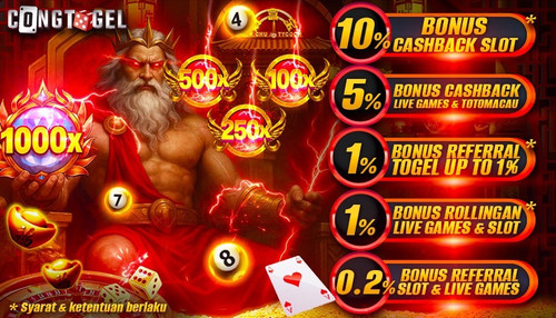 CONGTOGEL: LOGIN TERPERCAYA SITUS GAMING BONUS FREEBET GAMPANG MENANG 2025 